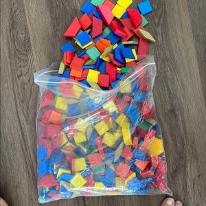 Learning Resources Plastic Pattern multicolor Blocks. ( 2 .4 pounds )